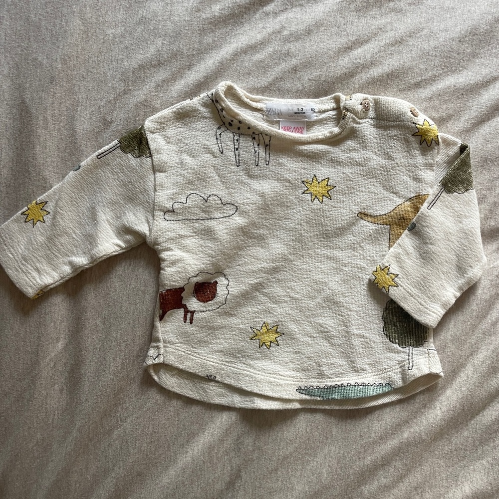 ZARA KIDS Animal Shirt